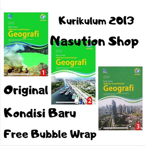 Jual Buku Siswa Aktif Dan Kreatif Geografi Kelas X Xi Xii Sma