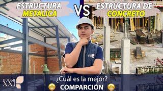 Tipos de estructura Metálica vs Hormigón Doovi