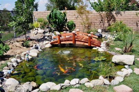 15 Inspirative Garden Pond With Bridge That You Would Like To See