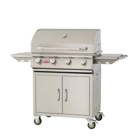 Bull Lonestar 4 Burner Natural Gas Bbq Grill With Cart Bbqstoreuk