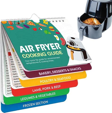 Air Fryer Magnetic Cheat Sheet Set Air Fryer Cookbook Magnetic Cheat