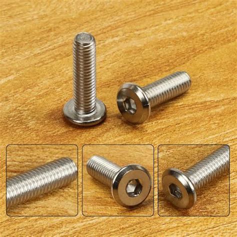 Jual BAUT JCBC FURNITURE KONEKTOR STAINLESS M6 X 20MM PITCH 1 0