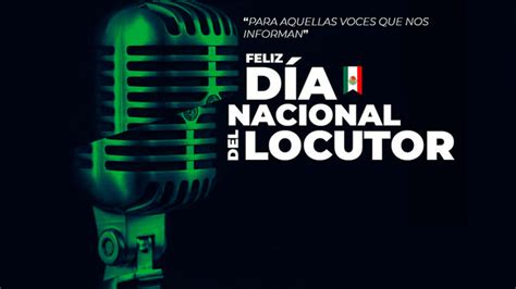 Día Nacional del Locutor por qué se celebra origen e historia