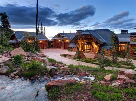 14500 Square Foot Mansion In Park City Ut With Indoor Rock Climbing