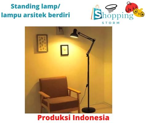 Lampu Belajar Arsitek Lampu Berdiri Lampu Lantai Standing Lamp