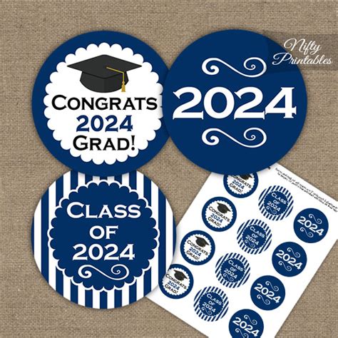 Graduation Cupcake Toppers Rhoda Nicole