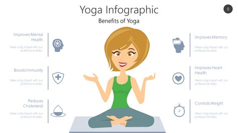 Free Download Health Yoga Infographic Yoga Infographic Powerpoint Template In Powerpoint