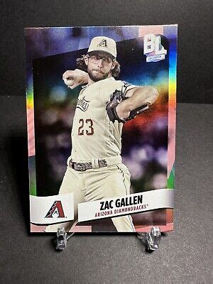 Topps Big League Uncommon Rainbow Foil Zac Gallen Arizona