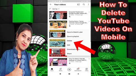 How To Delete Youtube Videos On Mobile Delete My Uploaded Video On