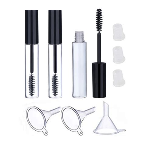 Empty Mascara Bottles With Wand Refillable 3Pcs 10ml Empty Mascara Tube