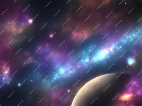 Premium AI Image | Space wallpaper banner background ai generated