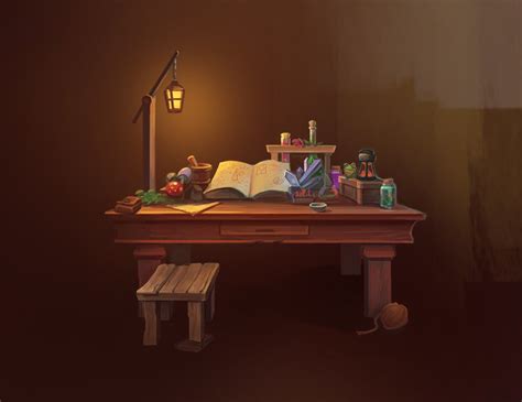 alchemy table 1 image - Pepper & Carrot: Hereva Adventure - Indie DB