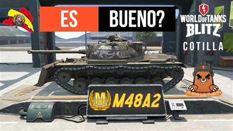 Como usar M48A2 Raumpanzer World Of Tanks Blitz en español Maestría