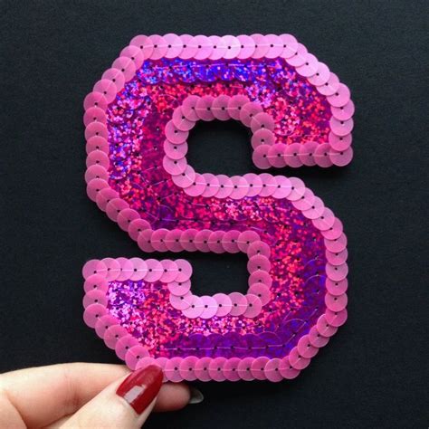 Sequin Letters For Clothing Google Search Hand Embroidered Flower