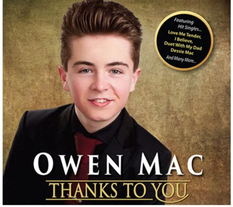 Owen Mac Thanks To You CD Inc. I Believe, Danny Boy & Puppy Love ...