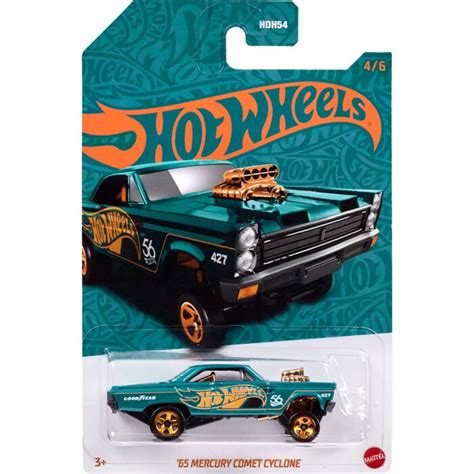 Hot Wheels Basic Коллекционная машинка Pearl Chrome Mercury Comet Cyclone купить