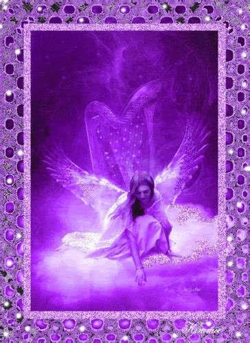 Angels Images Purple Angel Wallpaper And Background Photos 8843432