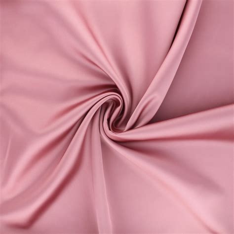 Tissu Satin Tissu Satin Duchesse Vieux Rose Ma Petite Mercerie