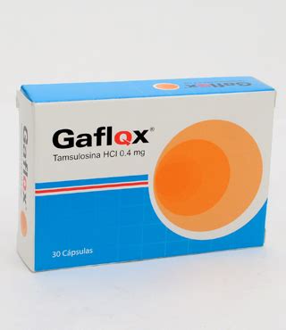 GAFLOX 0 4MG 30CAPSULAS Carol Tienda Online