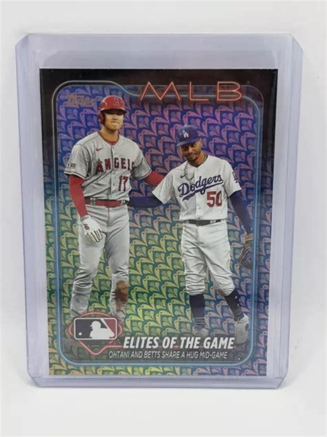 Topps Series Easter Holiday Foil Elites Of The Game Betts