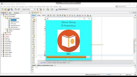 Tutorial Aplikasi Perpustakaan Menggunakan Netbeans Tanpa Database