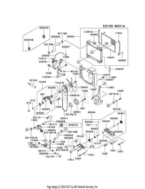 Kawasaki Fd D Fs Stroke Engine Fd D Parts Diagram For Cooling