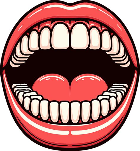 Download Lips Teeth Laughing Royalty Free Vector Graphic Pixabay