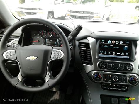 2018 Chevrolet Suburban LS Jet Black Dashboard Photo #127409093 | GTCarLot.com