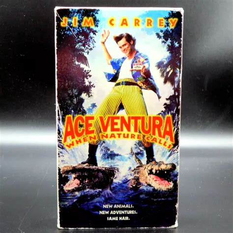 Ace Ventura When Nature Calls Vhs Jim Carrey Picclick Ca