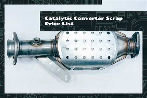 Catalytic Converter Scrap Price List - Upgraded Vehicle