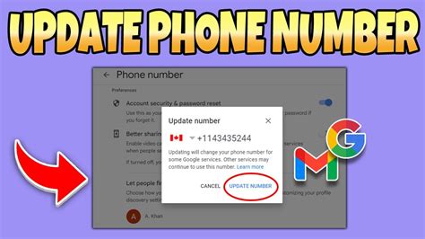 How To Update Gmail Or Google Account Phone Number 2024 Quick Solution