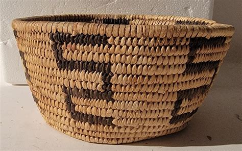 Collection Of Geometric Pima Indian Baskets 4 For Sale At 1stdibs