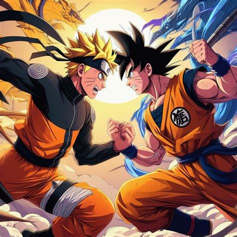 Naruto vs Goku . A special fight sequence : r/IndianArtAI