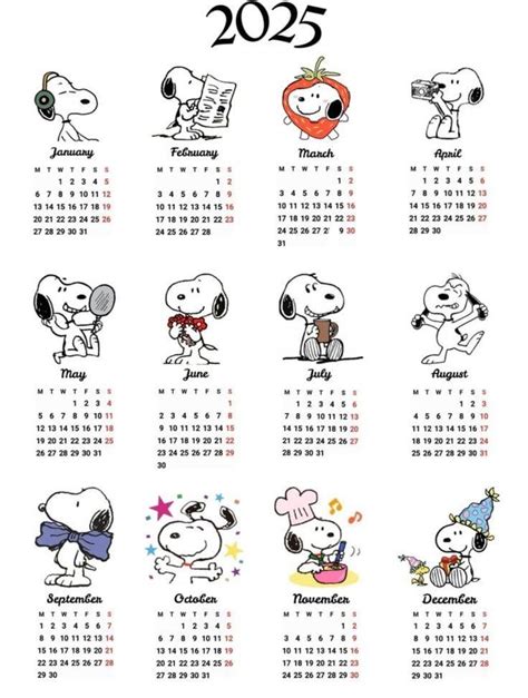 Pin by Anana on Guardado rápido Snoopy Cute calendar Snoopy wallpaper