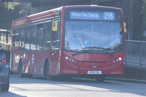 AE14 KS61 SUL Os Potters Bar Station 22 11 20 Sullivan Bus Aaron