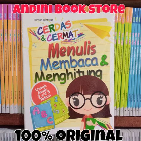 Jual Buku Cerdas Cermat Menulis Membaca Dan Berhitung Calistung Usia