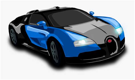 Bugatti Veyron Sports Car Supercar Bugatti Vector  Hd Png