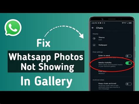 How To Fix Whatsapp Photos Not Showing In Gallery 2024 YouTube