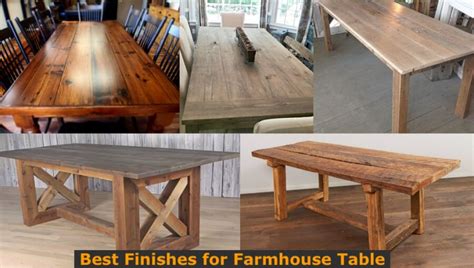 Best Finishes For Farmhouse Table 2023 Woodworkmagcom