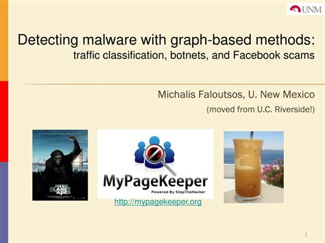 PPT Detecting Malware With Graph Based Methods Traffic