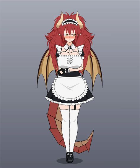 Zentreyadragonmaid By Ttannisop On Deviantart