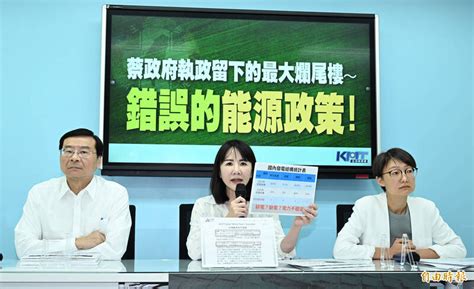 批蔡政府能源政策錯誤 國民黨團：執政8年留下最大爛尾樓 政治 自由時報電子報