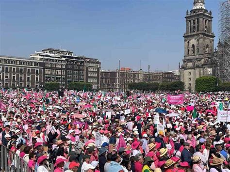 Marcha Por La Democracia Reuni A Mil Personas