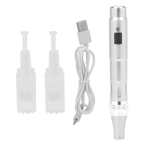 Electric Microneedling Pen Wireless Adjustable Derma Skin Repair Tools