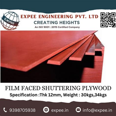 Film Faced Plywood Thickness 12 Mm At Rs 53 Sq Ft In Hyderabad ID