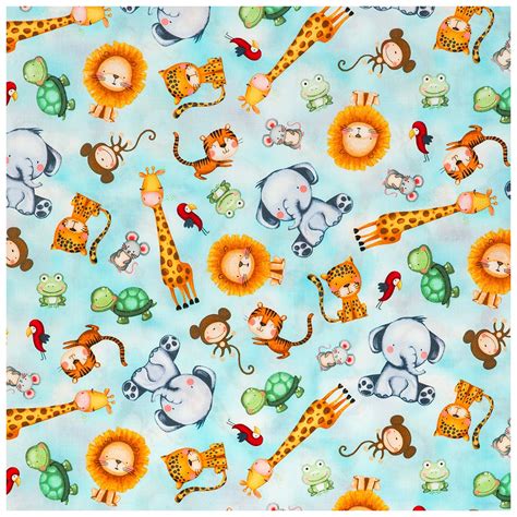 Safari Nursery Cotton Calico Fabric Hobby Lobby 2315174