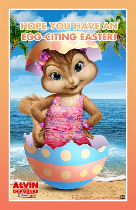 Alvin and the Chipmunks Chipwrecke d Cruises onto Blu-ray and DVD! + FREE Printable Easter Cards ...