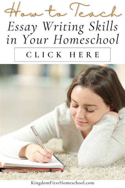 How To Teach Essay Writing Skills In Your Homeschool