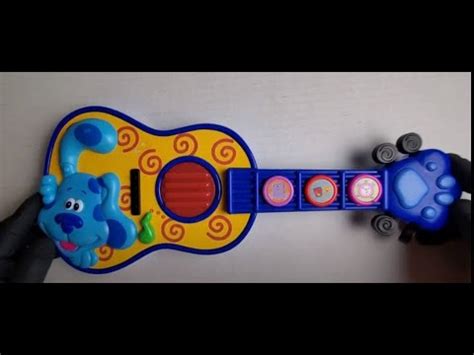 Blue S Clues You Sing Along Guitar INTERACTIVE Toy Demo YouTube