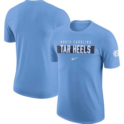 Mens Nike Light Blue North Carolina Tar Heels Campus Gametime T Shirt